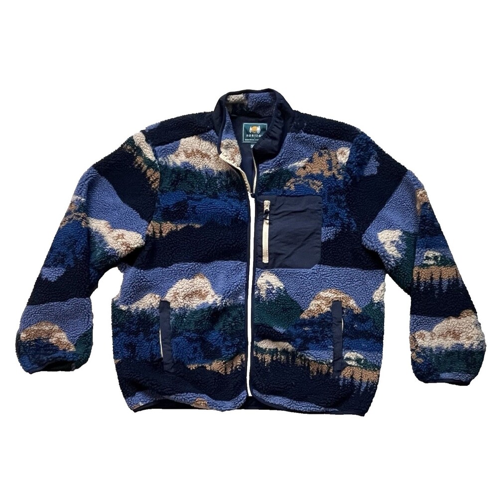 Horizon by Bass Creek Outfitters 3XL Sherpa Full Zip Western Mountain Gorpcore